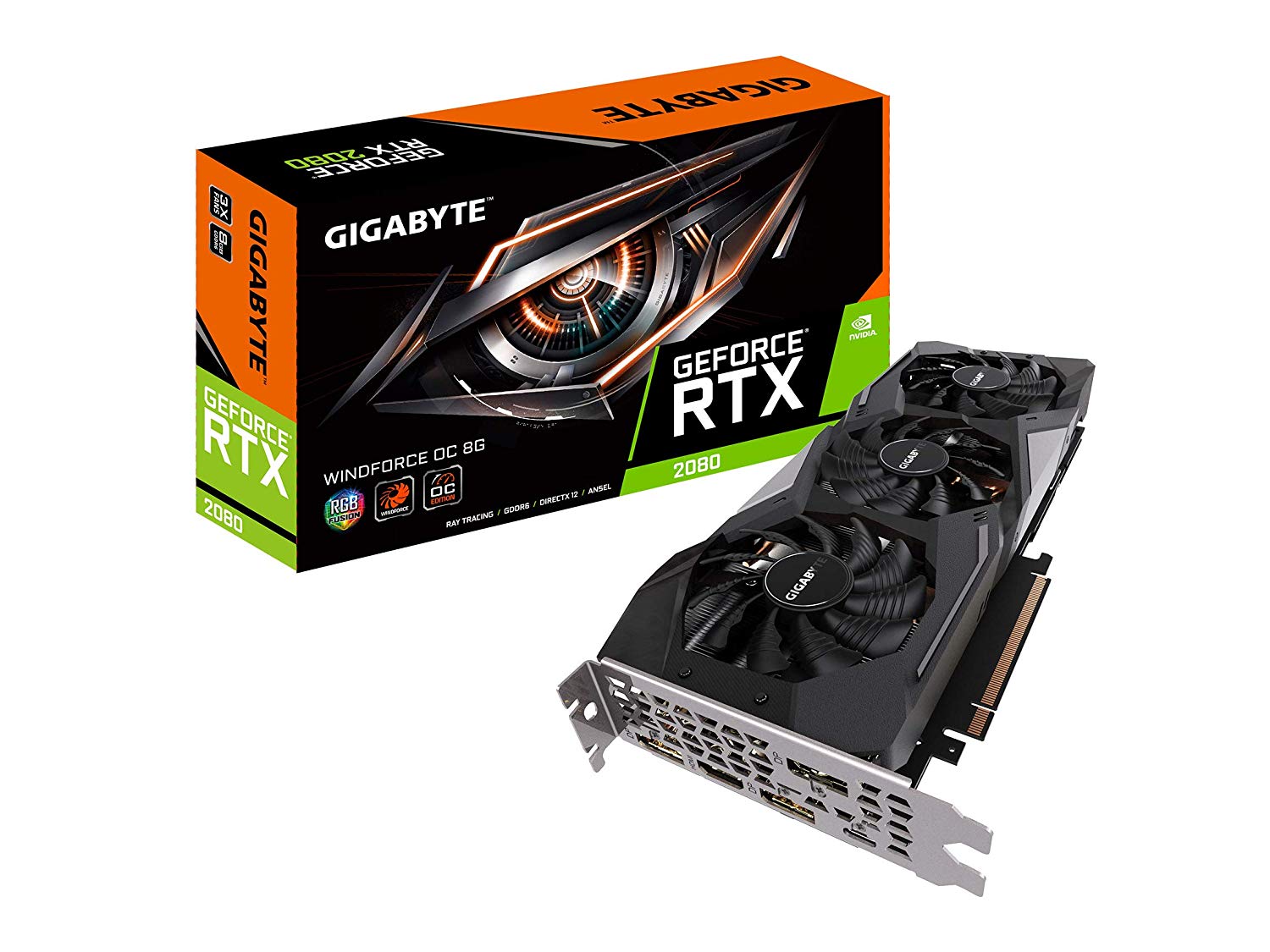 아마존 그래픽카드 직구 – 기가바이트 RTX 2080 윈드포스 OC 8GB